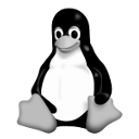 Tux greyscale.png