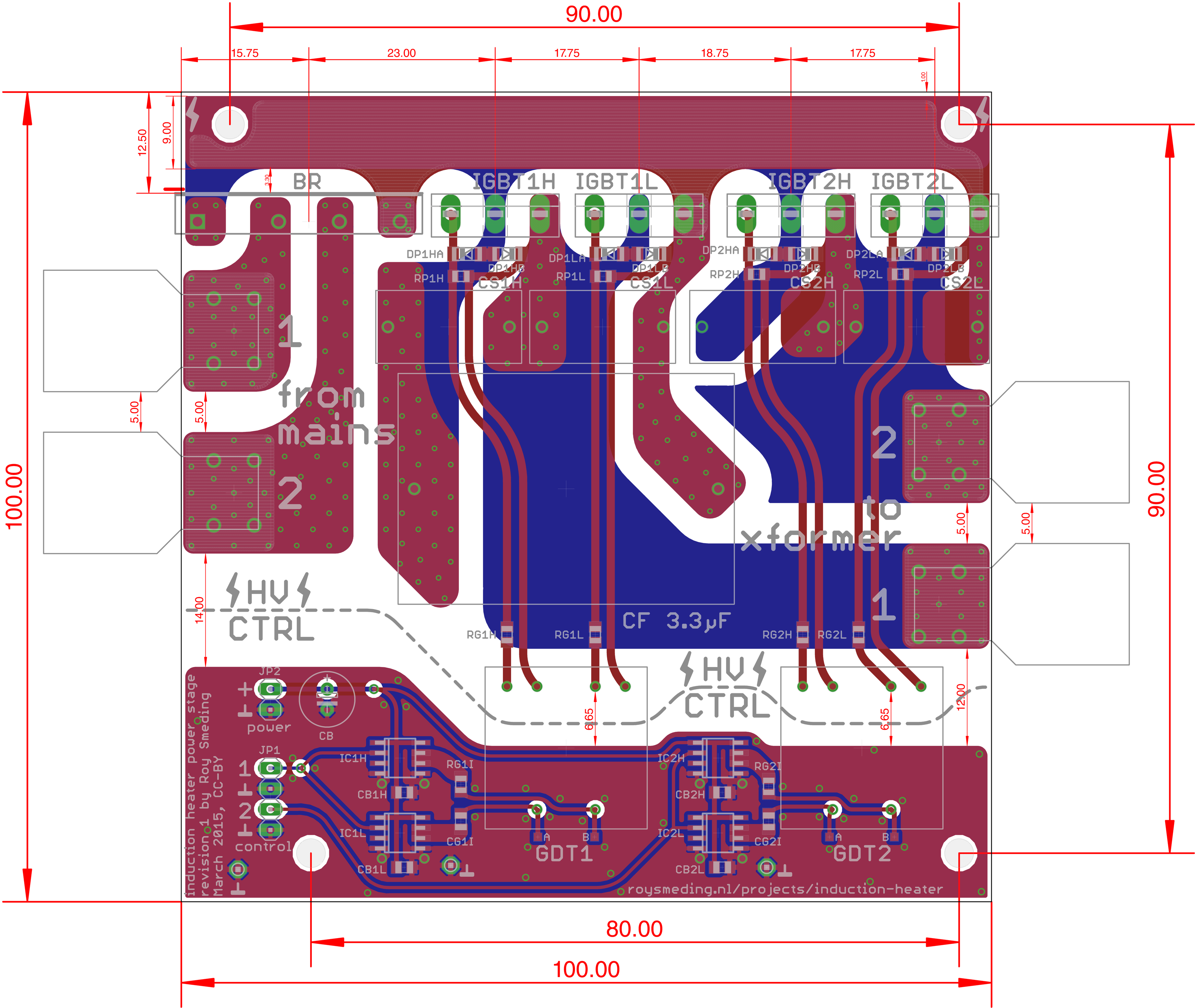 Induction heater power stage board layout.png