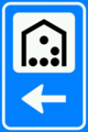 Original as a Dutch traffic sign (BW101)