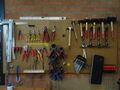 Werkplaats tools.