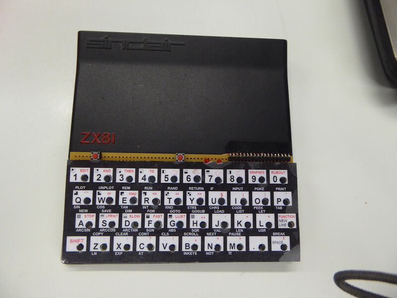 ZX81plus38 simple to build ZX-81 clone - RevSpace
